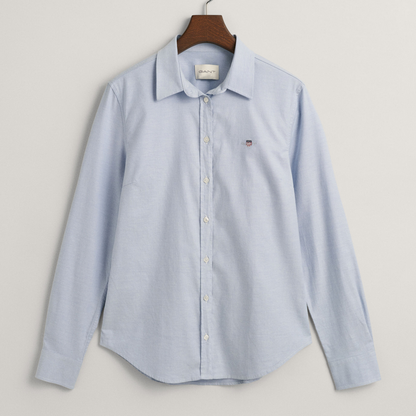 GANT Slim Fit Stretch Oxford-Bluse für Damen