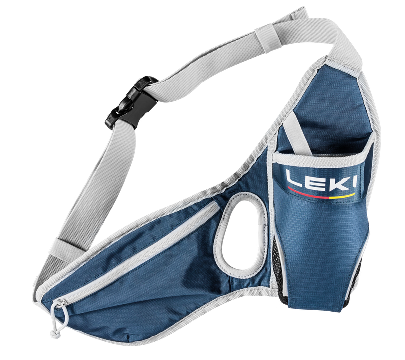 Leki DRINKBELT - Trinkgurt Dark Denim-Poppy Red-Dawn Blue, Einheitsgröße 