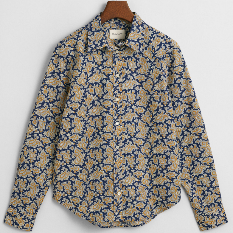 GANT Regular Fit Paisley Bluse für Damen